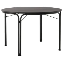 &Tradition Thorvald SC98 dining table, round 115 cm, warm black