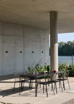 &Tradition Thorvald SC99 dining table, 220 x 90 cm, warm black