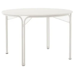 &Tradition Thorvald SC98 dining table, round 115 cm, ivory