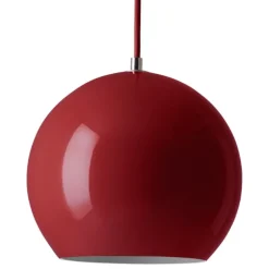 &Tradition Topan VP6 pendant, vermilion red