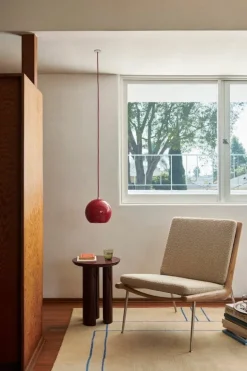 &Tradition Topan VP6 pendant, vermilion red