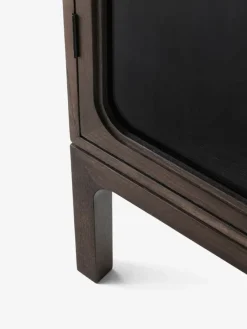 &Tradition Trace Double cabinet SC88, dark stained oak