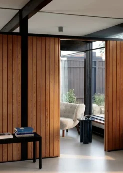 &Tradition Tung JA3 side table, steel blue