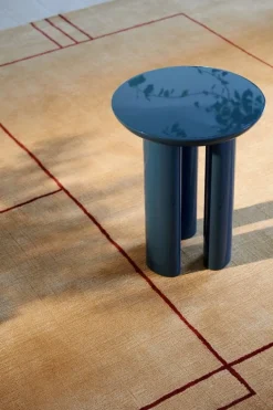 &Tradition Tung JA3 side table, steel blue