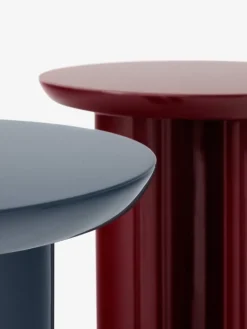 &Tradition Tung JA3 side table, steel blue