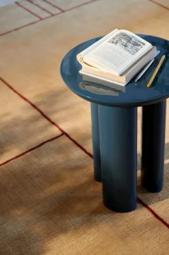 &Tradition Tung JA3 side table, steel blue