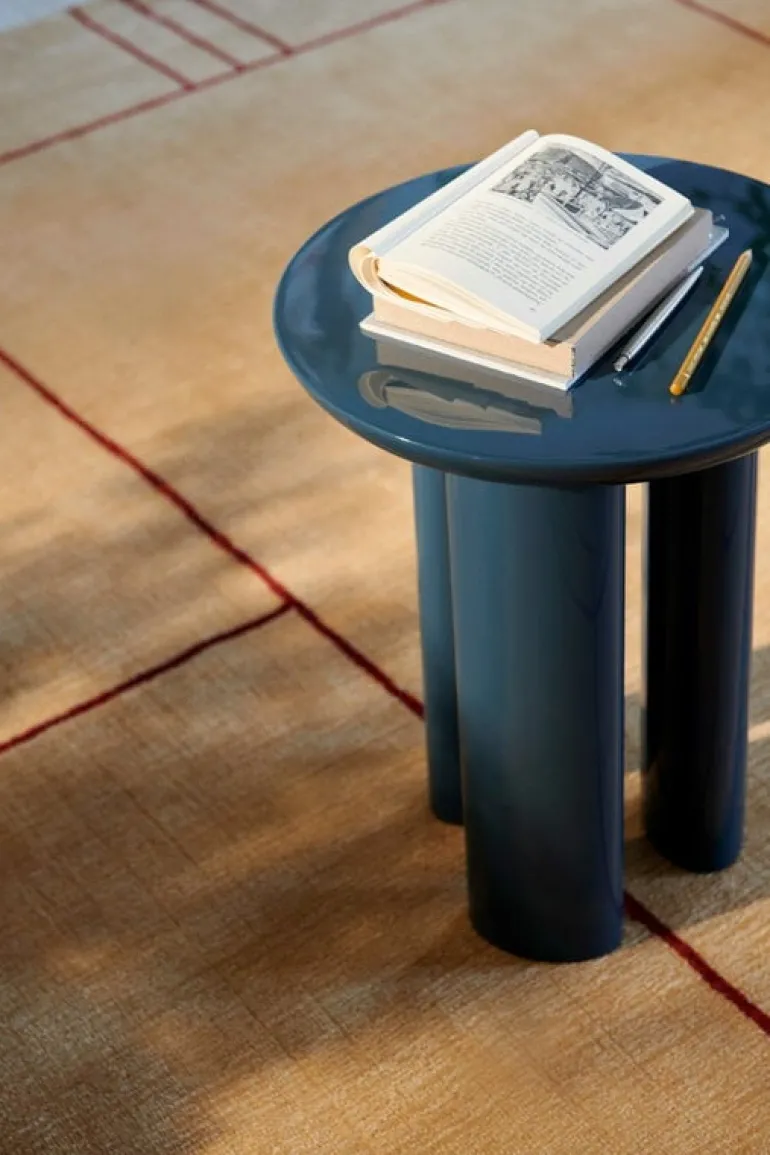 &Tradition Tung JA3 side table, steel blue