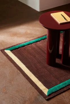 &Tradition Tung JA3 side table, burgundy red