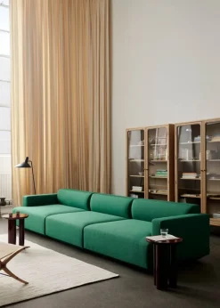 &Tradition Tung JA3 side table, burgundy red