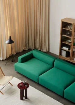 &Tradition Tung JA3 side table, burgundy red