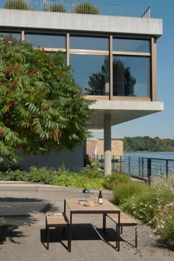 &Tradition Ville AV27 bench, 110 x 40 cm, teak - warm black