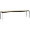 &Tradition Ville AV28 bench, 180 x 40 cm, teak - warm black