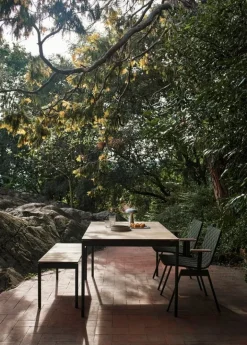 &Tradition Ville AV26 table, 220 x 90 cm, teak - warm black