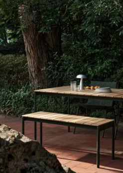 &Tradition Ville AV26 table, 220 x 90 cm, teak - warm black