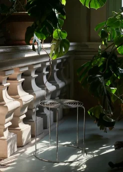 &Tradition Wire Stool VP11, stainless steel