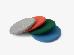 &Tradition Wire Stool VP11 seat pad, Hallingdal 944 green