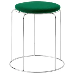 &Tradition Wire Stool VP11 seat pad, Hallingdal 944 green
