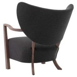 &Tradition Wulff ATD2 lounge chair, Hallingdal 376 - walnut