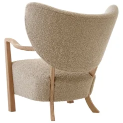 &Tradition Wulff ATD2 lounge chair, Karakorum 003 - oak