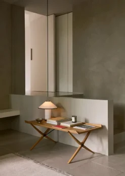 &Tradition X HM13 coffee table, oak - walnut