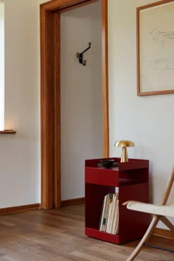 &Tradition X HM10 lounge chair, oak with walnut insert - natural