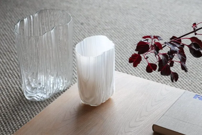 Antrei Hartikainen Melt vase, XL, clear