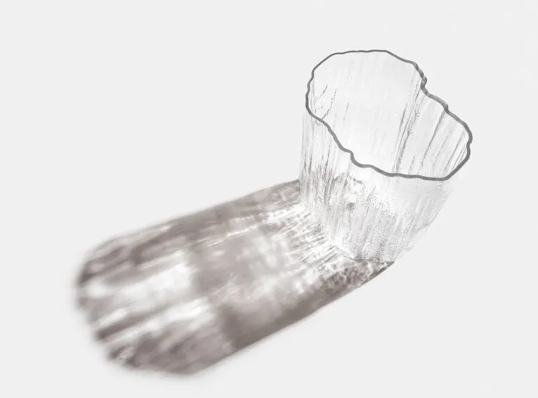 Antrei Hartikainen Melt vase, XL, clear