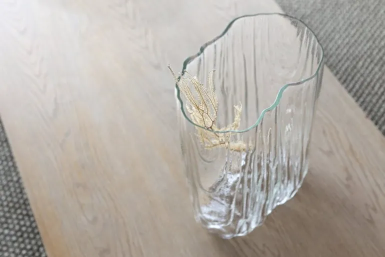 Antrei Hartikainen Melt vase, XL, clear