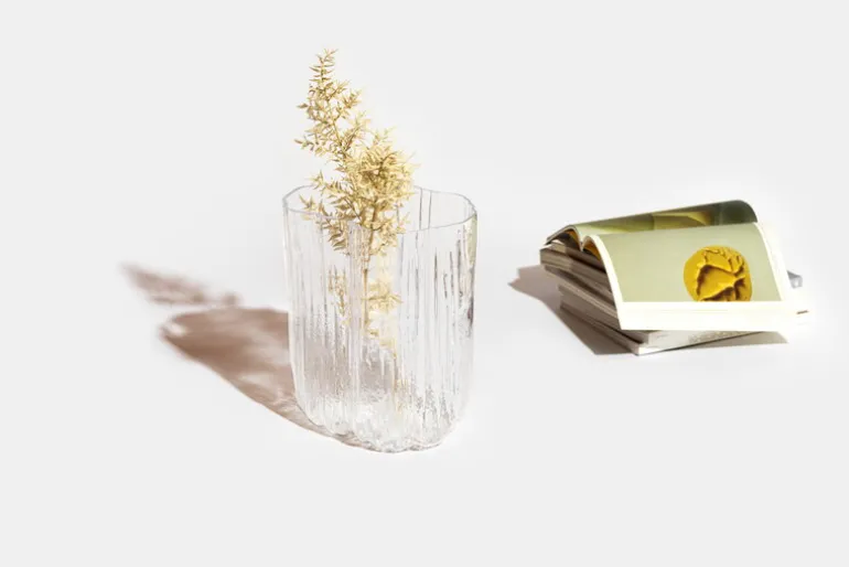 Antrei Hartikainen Melt vase, XL, clear