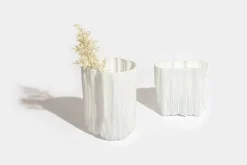 Antrei Hartikainen Melt vase, XL, white