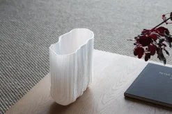 Antrei Hartikainen Melt vase, L, white