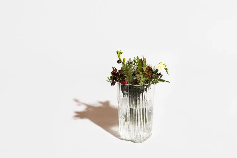 Antrei Hartikainen Melt vase, S, clear