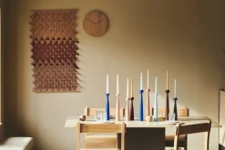 applicata Lily candleholder, black