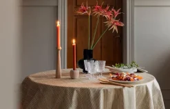 applicata Lily candleholder, oak