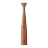 applicata Rose candleholder, oiled oak