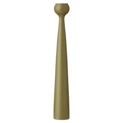 applicata Tulip candleholder, olive green