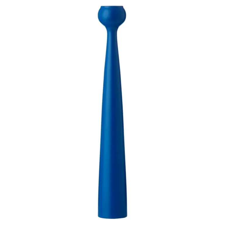 applicata Tulip candleholder, cobalt blue
