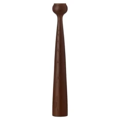 applicata Tulip candleholder, smoked oak