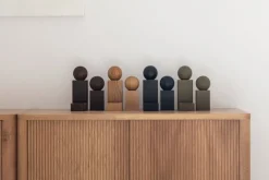 applicata Twist salt - pepper set, smoked oak