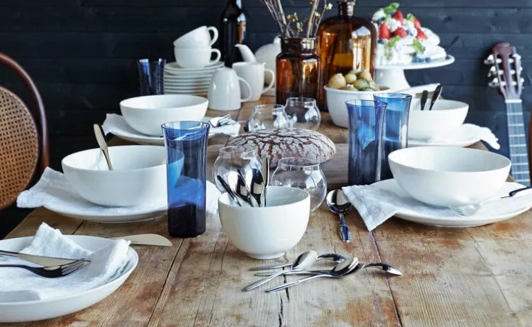 Arabia 24h flat plate 20 cm, white