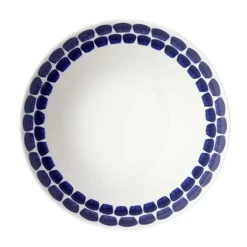Arabia 24h Tuokio deep plate, 18 cm, cobalt blue