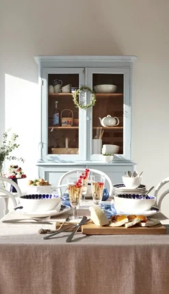 Arabia 24h Tuokio deep plate, 18 cm, cobalt blue