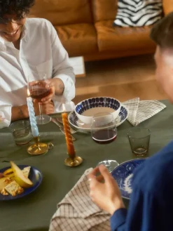 Arabia 24h Tuokio deep plate, 18 cm, cobalt blue