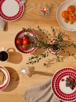 Arabia 24h Tuokio plate 20 cm, red