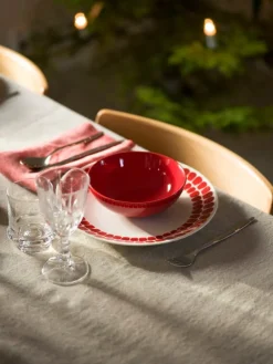 Arabia 24h Tuokio plate 20 cm, red