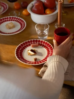 Arabia 24h Tuokio plate 20 cm, red