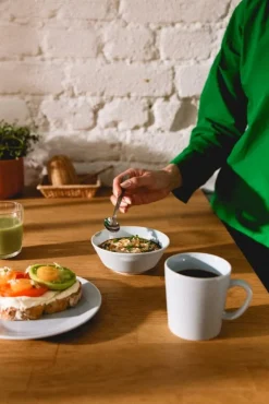 Arabia Mainio bowl, 13 cm, winter blue