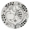 Arabia Paratiisi plate 21 cm, black