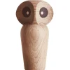 Architectmade Owl, large, natural oak