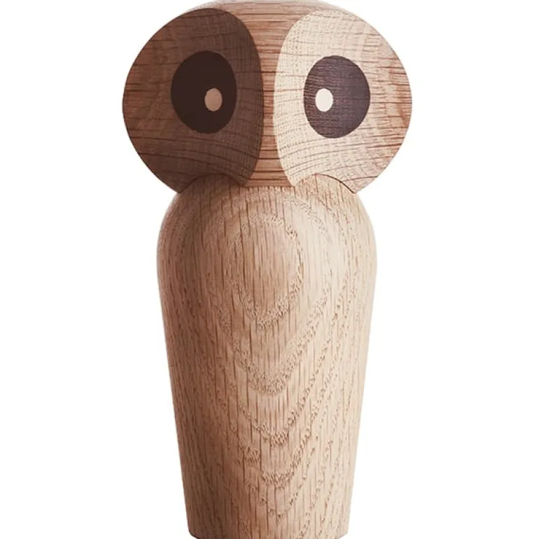 Architectmade Owl, large, natural oak